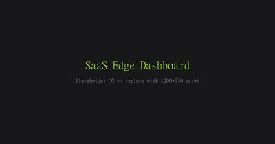 Panel SaaS en el edge con Astro y funciones serverless